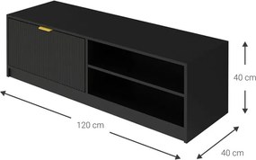 ТВ шкаф Allegro-Черен