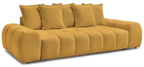 Шенилов диван в цвят горчица 278 cm Everest – Bobochic Paris