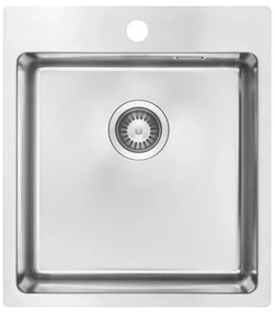 Deante ZPO_010A - Кухненска мивка OLFATO 50,5x45 см матов стомана