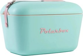 Хладилна чанта Polarbox Pop, 12 литра, AIRPOP полистирол, 5-15C до 24 часа, Син/Розов