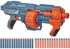 Nerf - Детски пистолет Elite 2.0 Shockwave RD-15 Blaster с аксесоари