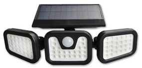LED Соларен прожектор със сензор LED/15W/3,7V 2400 mAh IP54 4500K