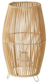 Бамбукова настолна лампа в естествен цвят с бамбуков абажур (височина 29 см) Natural Way - Casa Selección