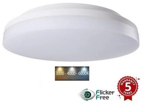 Sinclair RDTJ 30CCT - LED Лампа за повърхностен монтаж RDTJ LED/30W/230V 33 см бял