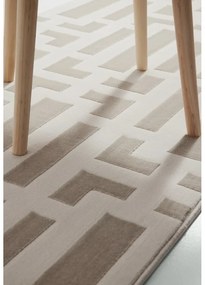 Сива/кремава пътека 80x240 cm Perles Onyx – Elle Decoration