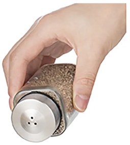 Солници комплект Luigi Ferrero Rome FR-7902R, 100 мл, 3 части, Стойка, Неръждаема стомана, Прозрачен/инокс