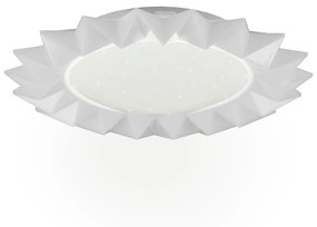 Бяла LED светлина за таван ø 41 cm Sunflower - Trio