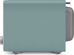 Комбинирана микровълнова фурна с горещ въздух SMEG Collezione MOC02EGMEU, 900W, 27 л, 25 програми, Плавно затваряне, Индивидуални настройки, Зелен