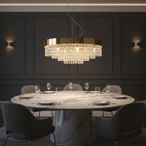 Лампа APP1787-16CP 60 cm Gold