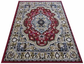 Червен килим с ориенталски модел Ширина: 80 см | Дължина: 150 см