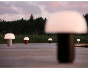 Черна алуминиева LED затъмняваща се настолна лампа (височина 22 cm) Harvest – Zone