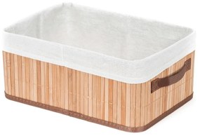 Кафява бамбукова кошница за съхранение Carossa - Compactor