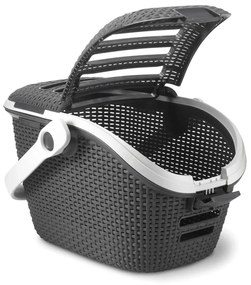 Тъмно сива кутия за транспортиране на домашни любимци - Curver