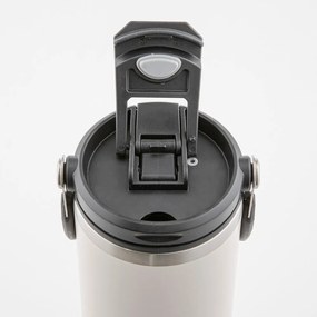 Синя бутилка за пътуване бутилка от неръждаема стомана 1 l Eco – Ladelle