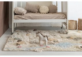 Бежово памучно детско килимче за игра 120x160 cm Path of Nature – Lorena Canals