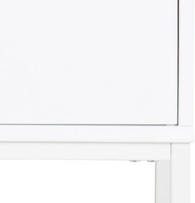 Бяло нощно шкафче Mitra - Actona