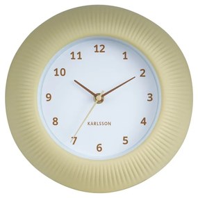 Стенен часовник ø 25 cm Tender Rib – Karlsson