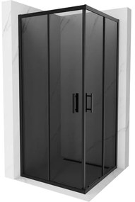 Mexen Rio душ кабина квадратна 90 x 90 см, графит, черна - 860-090-090-70-40