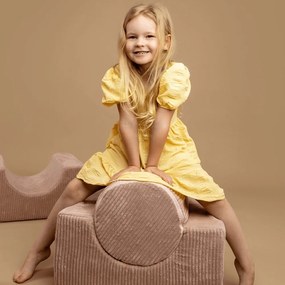 Сива текстилна катерушка от пяна 45x170x30 cm Montessori – Meowbaby