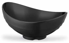 Меламинова купа елипса черна 28x36x17,5см DIVA(16036)KN - Kulsan