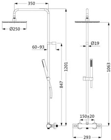 Душ система Herzbach Living Spa II