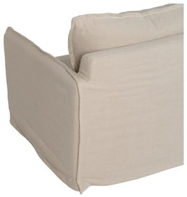 Кремав ленен диван 200 cm – Ixia