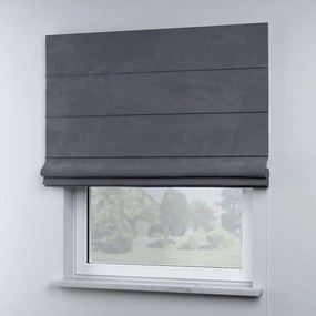 Сива римска щора 170x100 cm Posh Velvet - Yellow Tipi