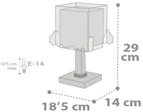 Лампа за четене Ango The Night Train