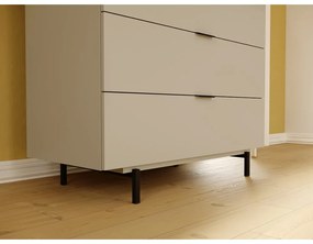 Сив детски скрин 105x92x54 cm Tomino – Germania