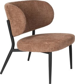 Оранжево-кафяво кресло Sanne – White Label