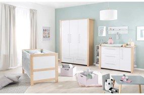 Светлосива закачалка за стена за деца Maren 2 - Roba