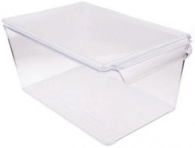 Комплект 3бр органайзери за хладилник Hermia 964FRM3417, 20x32.5x14 см, Без BPA, Пластмаса, Прозрачен