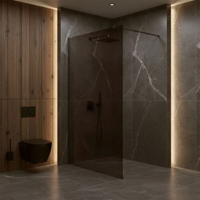 Параван за душ Rea Flexi Brown / Titan 100