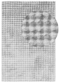 Светлосив килим подходящ за пране 120x170 cm Bubble Grey – Mila Home