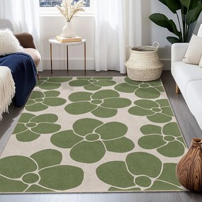 Зелена пътека подходяща за пране 60x230 cm Green Meadow – Mila Home