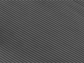 Тъмносив диван от рипсено кадифе 250 cm Belair – Bobochic Paris