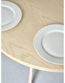 Трапезна маса от масивен ясен 90x90 cm Jubi – Ragaba