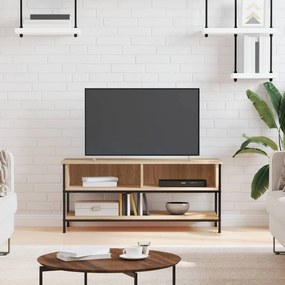 832784 vidaXL ТВ шкаф, дъб сонома, 100x35x45 см, инженерно дърво