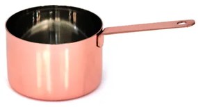 Иноксов тиган мини за сервиране с медно покритие 12.5см (TW-V F 12.5 SH CP)