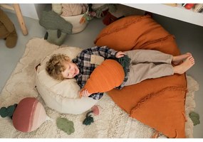 Кремав детски пуф Tic-Tac-Toe – Lorena Canals