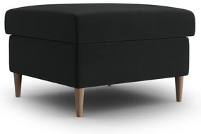 Черна кадифена табуретка Kyoto – Cosmopolitan Design