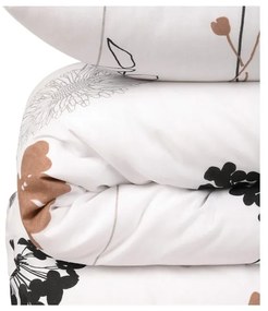 Бяло двойно удължено спално бельо 240x220 cm Atlantis – Mijolnir