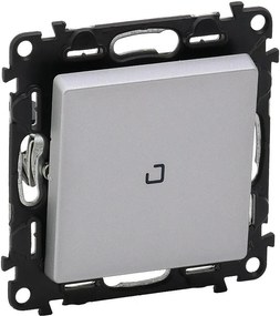 Legrand Кръстат ключ с индикация цвят алуминий Valena Life  - 752348