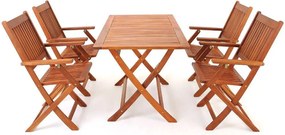 Градински комплект за 4 лица Sydney Komfort от акациева дървесина