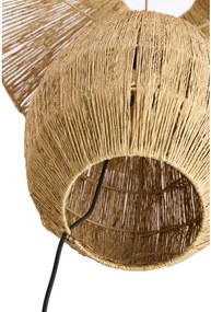 Настолна лампа в естествен цвят с абажур от юта (височина 55 cm) Maruva – Light &amp; Living