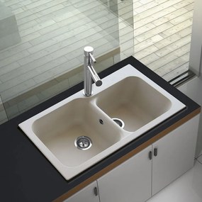 Мивка Duralit KZ200-Бяла