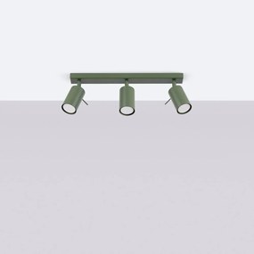 Зелен прожектор 6x45 cm Etna – Sollux