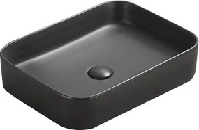 Mexen Vena надплотова мивка 50 x 37 см, черна мат - 22195085
