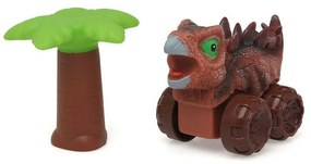 Кола играчка Dinosaur Series Кафяв