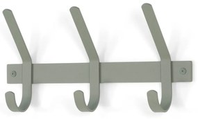 Сиво-зелена метална стенна закачалка 40 cm Dexter – Spinder Design